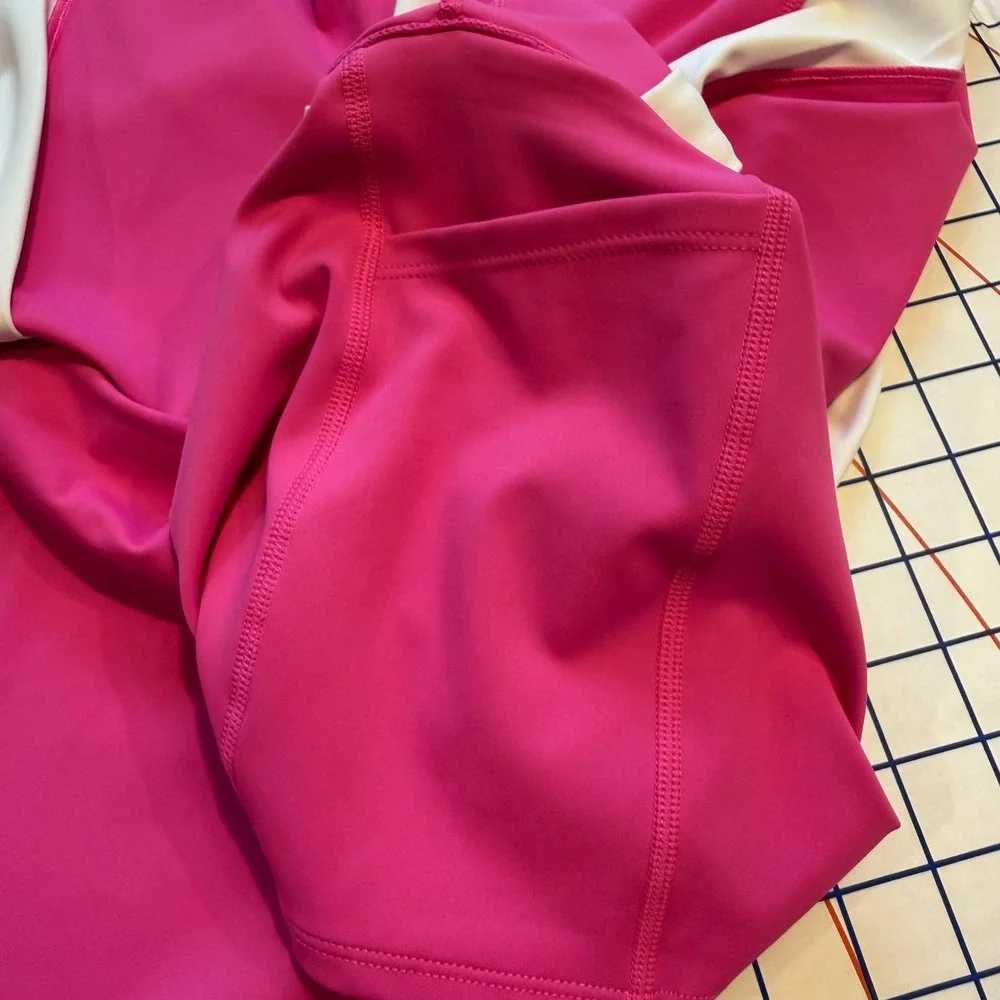 Urban Savage Tennis Skirt Womens Large Pink Pleated Athletic Skort US230 Gym